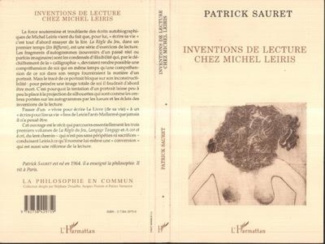 sauret-patrick-inventions-de-lecture-chez-michel-leiris_0