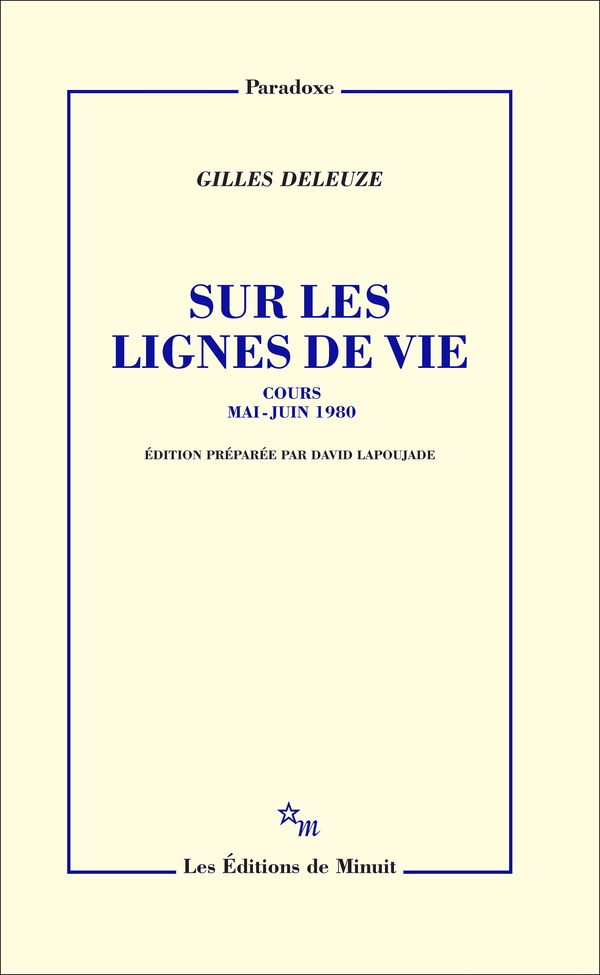 Sur les lignes de vie. Cours mai - juin 1980