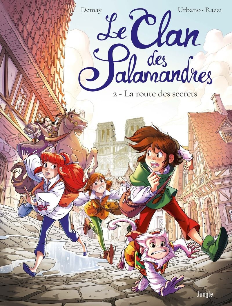 Le Clan des Salamandres Tome 2 : La route des secrets