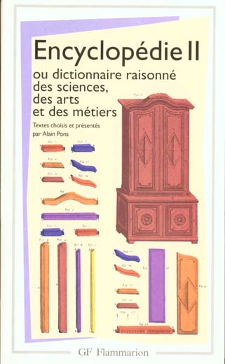 Encyclopédie ou dictionnaires raisonné des sciences,des arts et des métiers . Tome 2