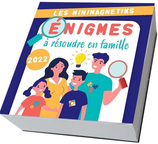 Enigmes à résoudre en famille. Edition 2022
