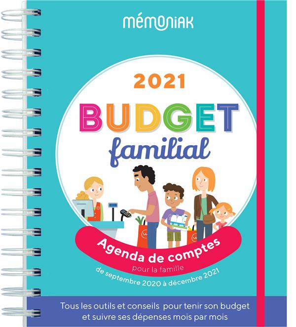 Budget familial. Agenda de comptes pour la famille, Edition 2021
