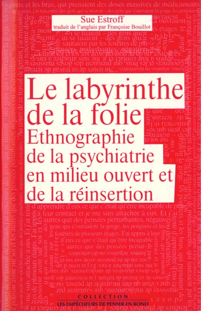 Le labyrinthe de la folie. Ethnographie de la psychiatrie en milieu ouvert et de la réinsertion