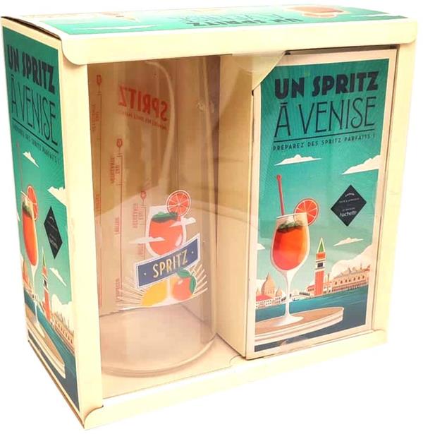 Un Spritz à Venise. Coffret avec 1 carafe