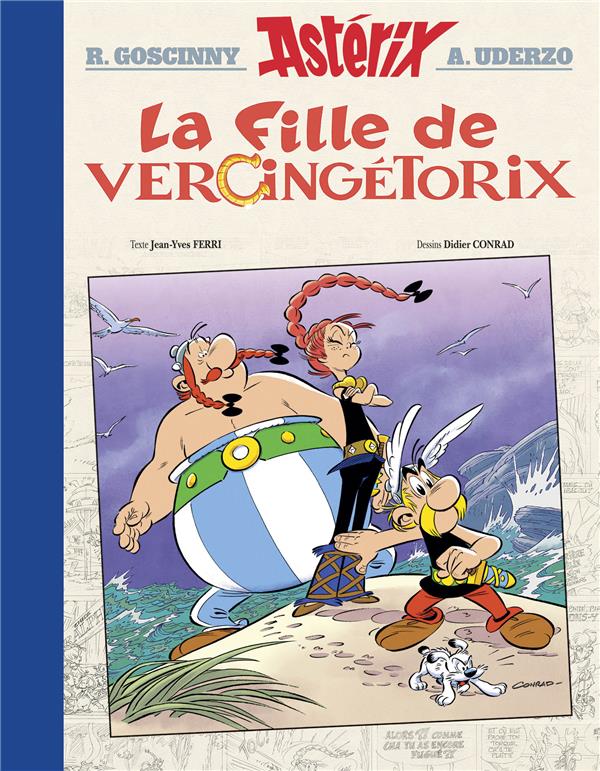 Astérix Tome 38 : La fille de Vercingétorix. Edition de luxe