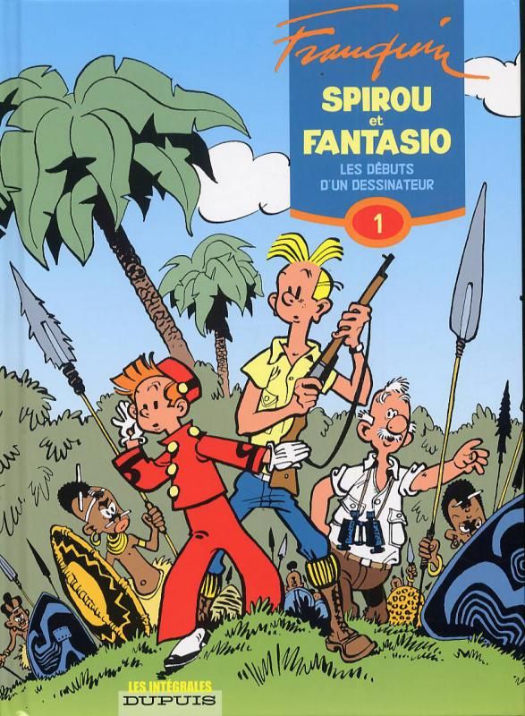 Spirou et Fantasio l'Intégrale Tome 1 : Les débuts d'un dessinateur. 1946-1950