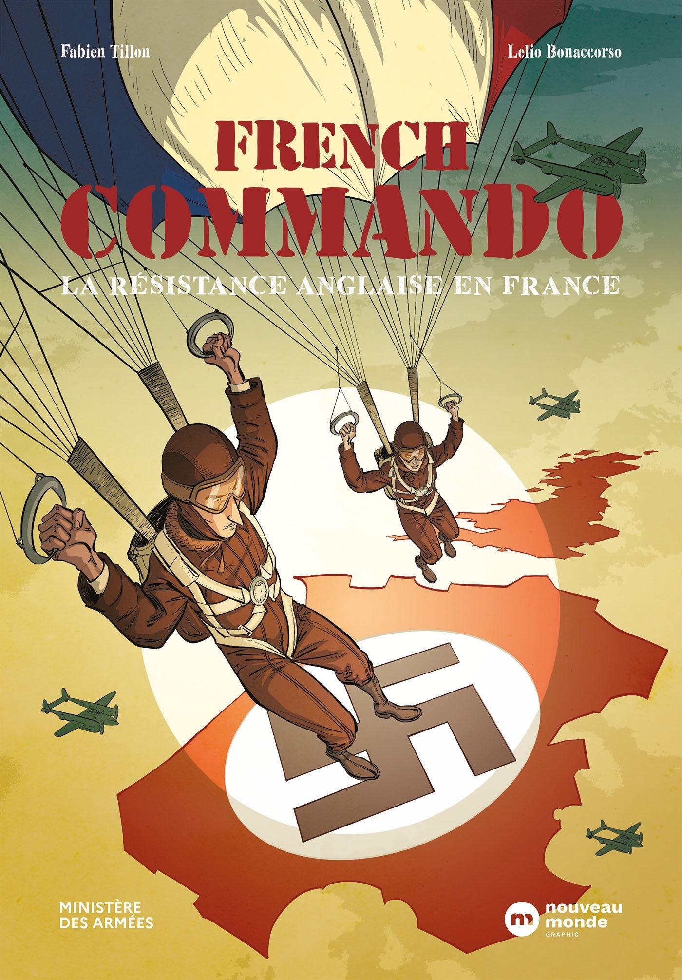 French commando. La résistance anglaise en France