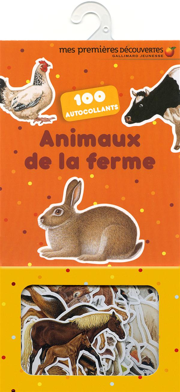 Animaux de la ferme. 100 autocollants