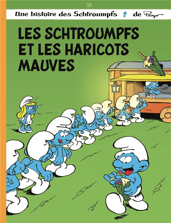 Les Schtroumpfs Tome 35 : Les schtroumpfs et les haricots mauves