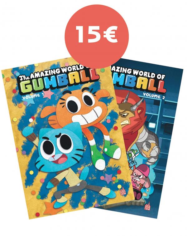 The Amazing World of Gumball - Pack en 2 volumes : Tomes 1 et 2