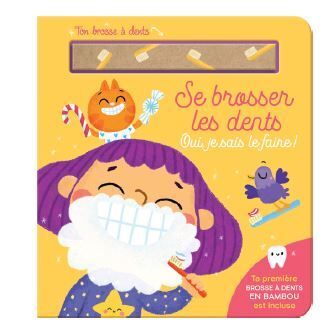 Se brosser les dents. Oui, je sais le faire ! Avec une brosse à dents éco-responsable