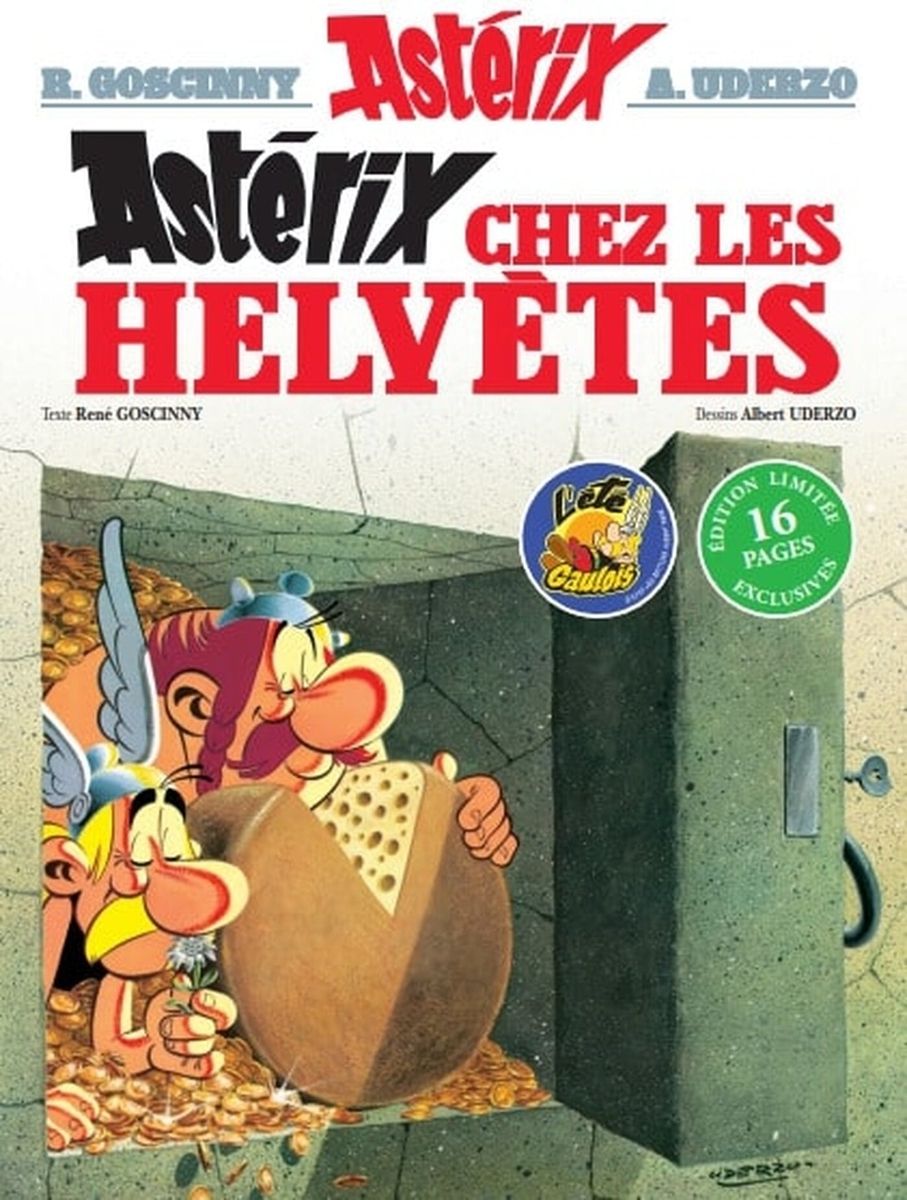 Asterix : Astérix chez les Helvètes. Avec 16 pages exclusives, Edition limitée