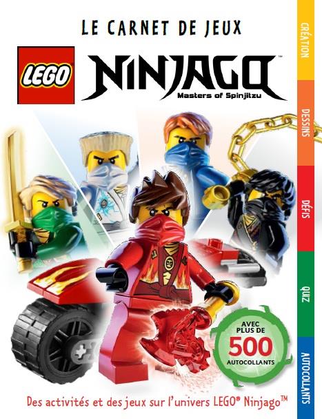 Le carnet de jeux Ninjago. Masters of Spinjitzu