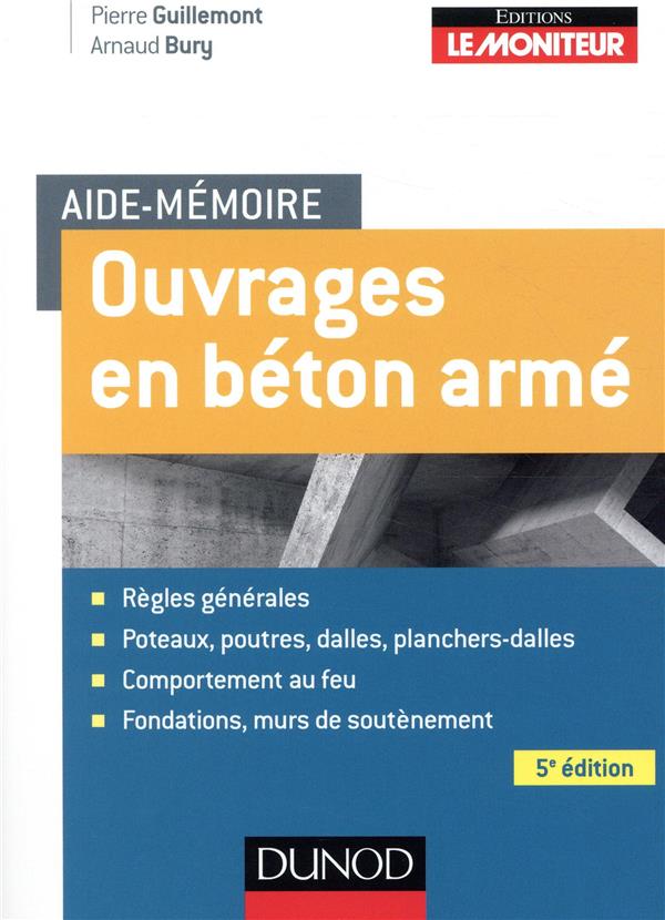Ouvrages en béton armé. 5e édition