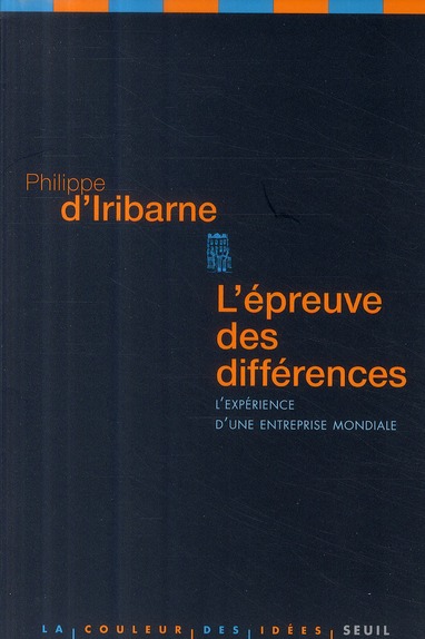 L'épreuve des différences. L'expérience d'une entreprise mondiale