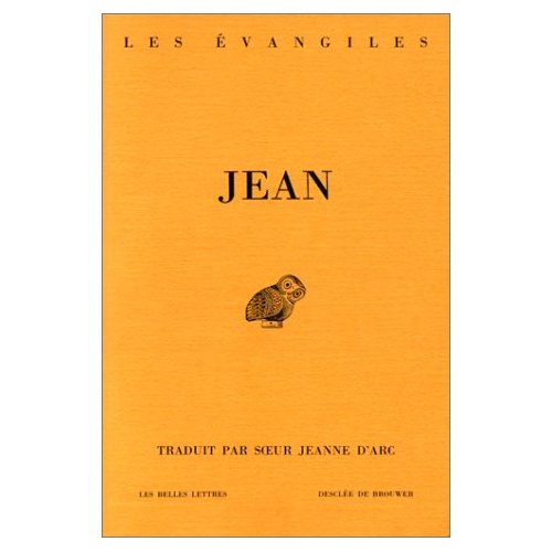 EVANGILE SELON JEAN. Edition bilingue français-grec