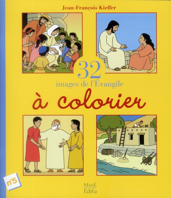 32 Images de l'Evangile à colorier. Tome 5