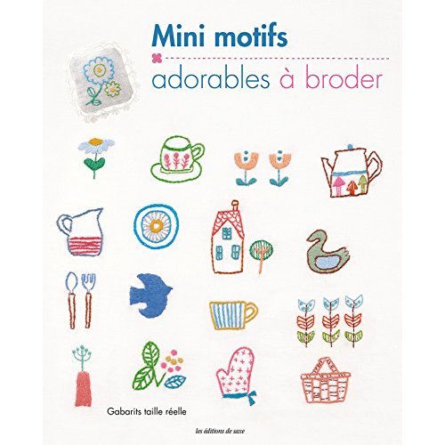 Mini motifs adorables à broder