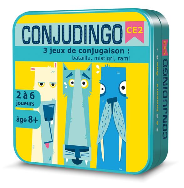 Conjugodingo / 3 jeux de conjugaison ce2