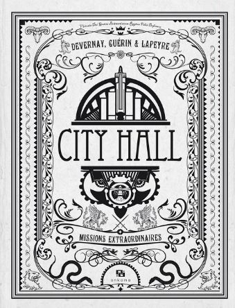City Hall, Le jeu d'aventure. Ecran et livret scénario