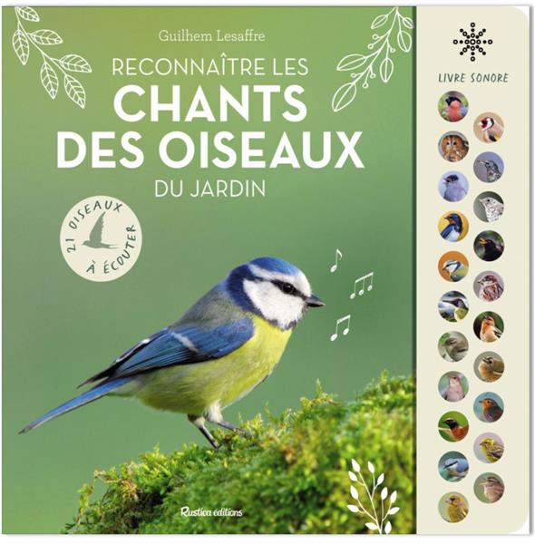 Reconnaître les chants des oiseaux du jardin. 21 oiseaux à écouter