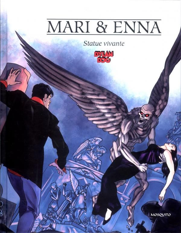 Statue vivante. Dylan dog