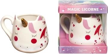 Coffret Magic licorne. Avec 1 mug thermoréactif