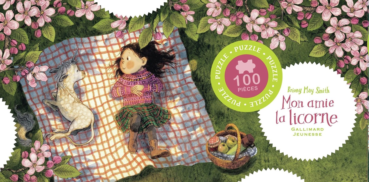 MON AMIE LA LICORNE - PUZZLE