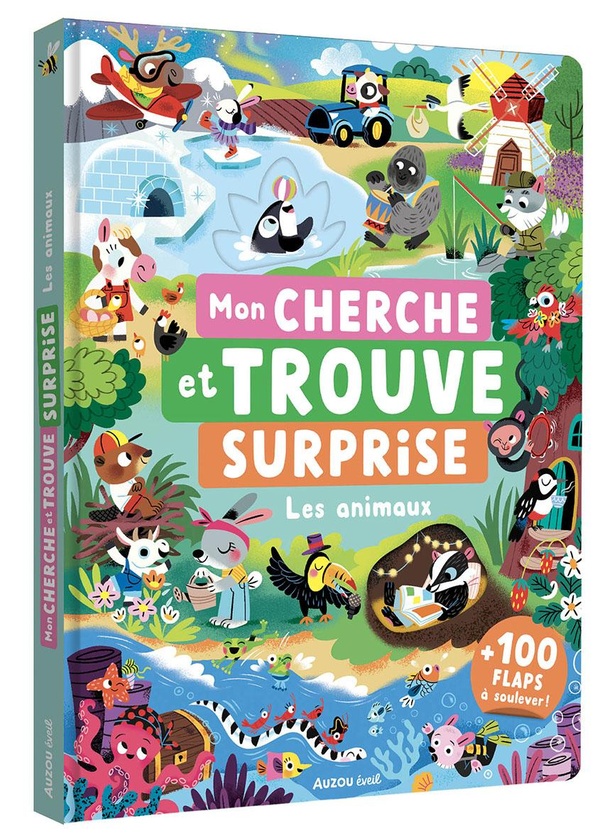 Mon cherche et trouve surprise Les animaux