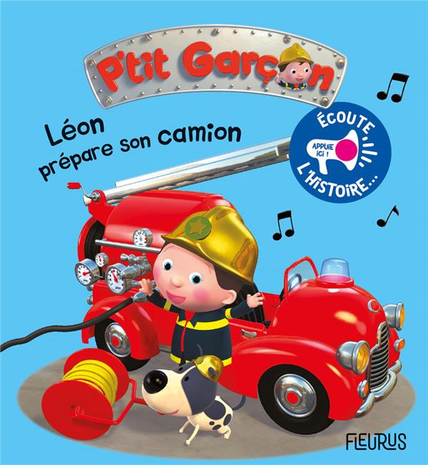 Léon prépare son camion