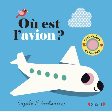 Où est l'avion ? Avec des volets en feutrine