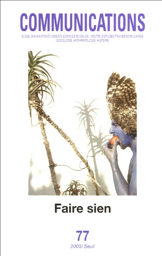 Communications N° 77 : Faire sien. Emprunter, s'approprier, détourner