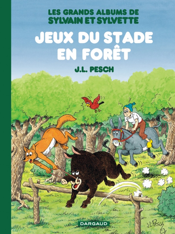 Les grands albums de Sylvain et Sylvette Tome 2 : Jeux du stade en forêt