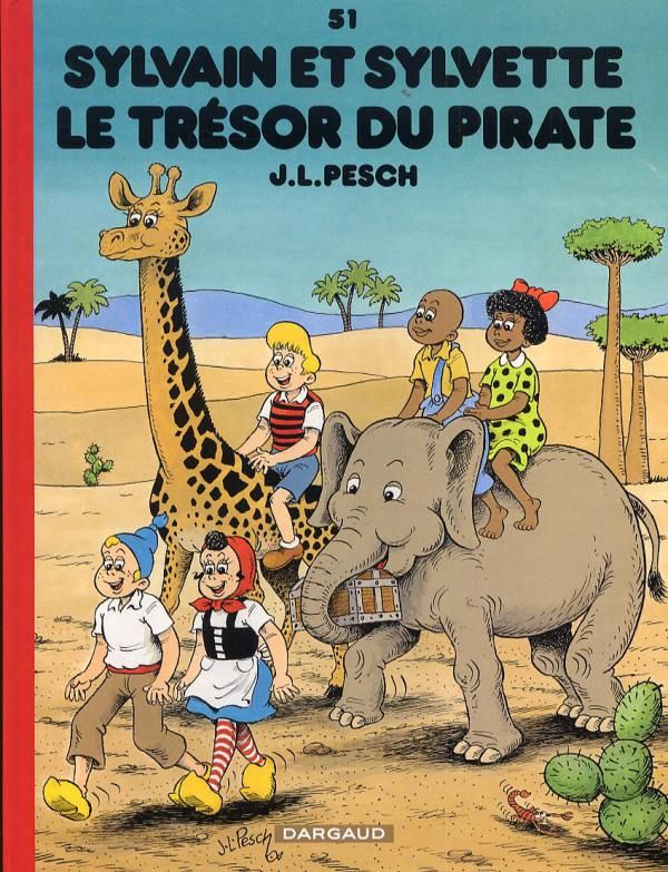 Sylvain et Sylvette Tome 51 : Le trésor du pirate