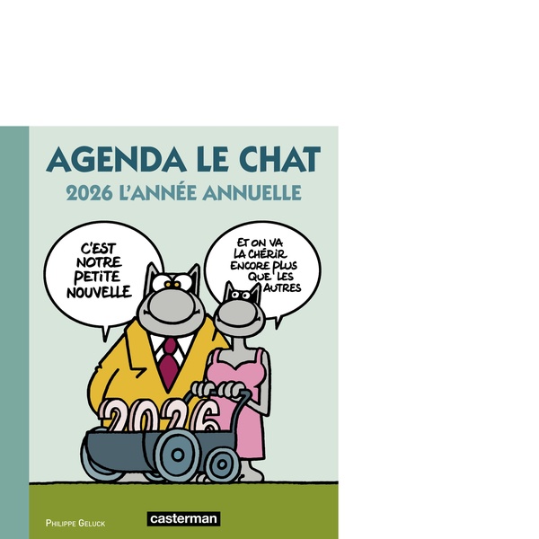 Le Chat : Agenda grand format - Edition 2026 : L'année annuelle