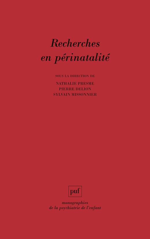 Recherches en périnatalité