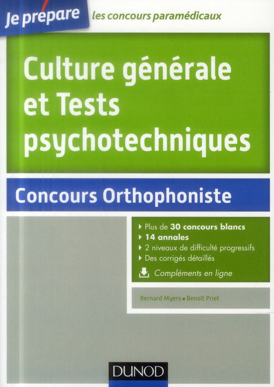 Culture générale et tests psychotechniques au concours orthophonie