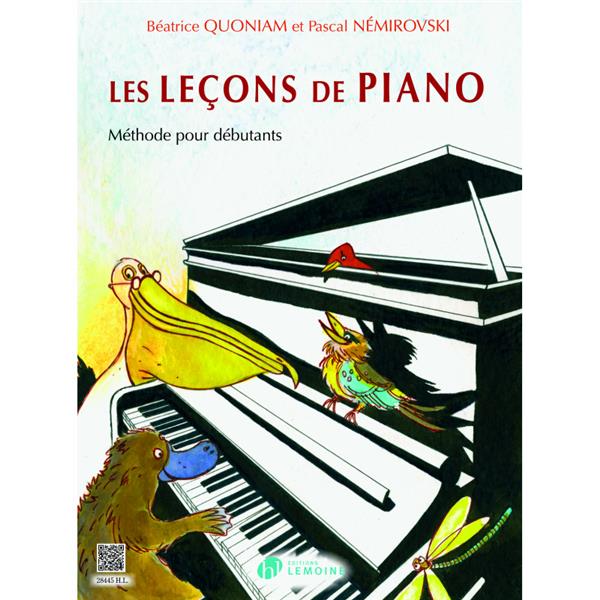 Les leçons de piano : Méthode pour débutants