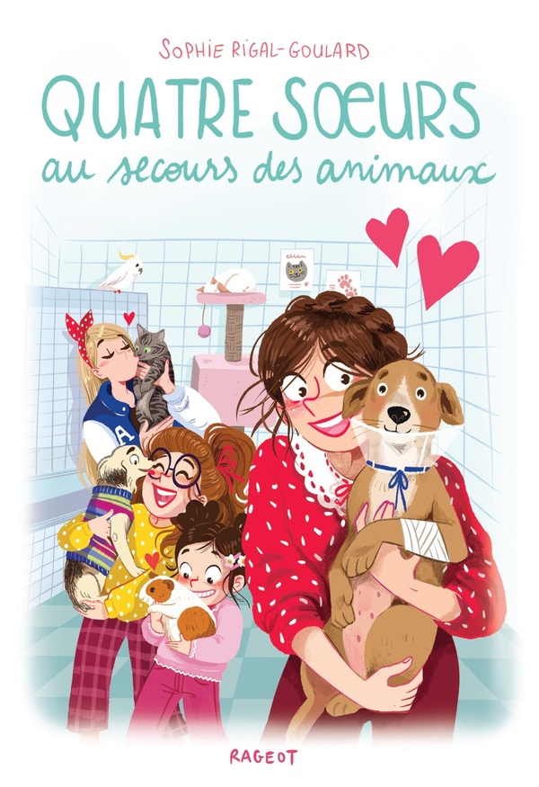 Quatre soeurs Tome 16 : Quatre soeurs au secours des animaux