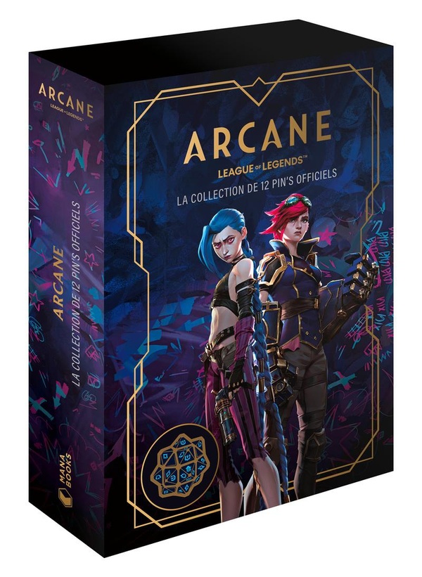 ARCANE - LA COLLECTION DE 12 PIN'S OFFICIELS