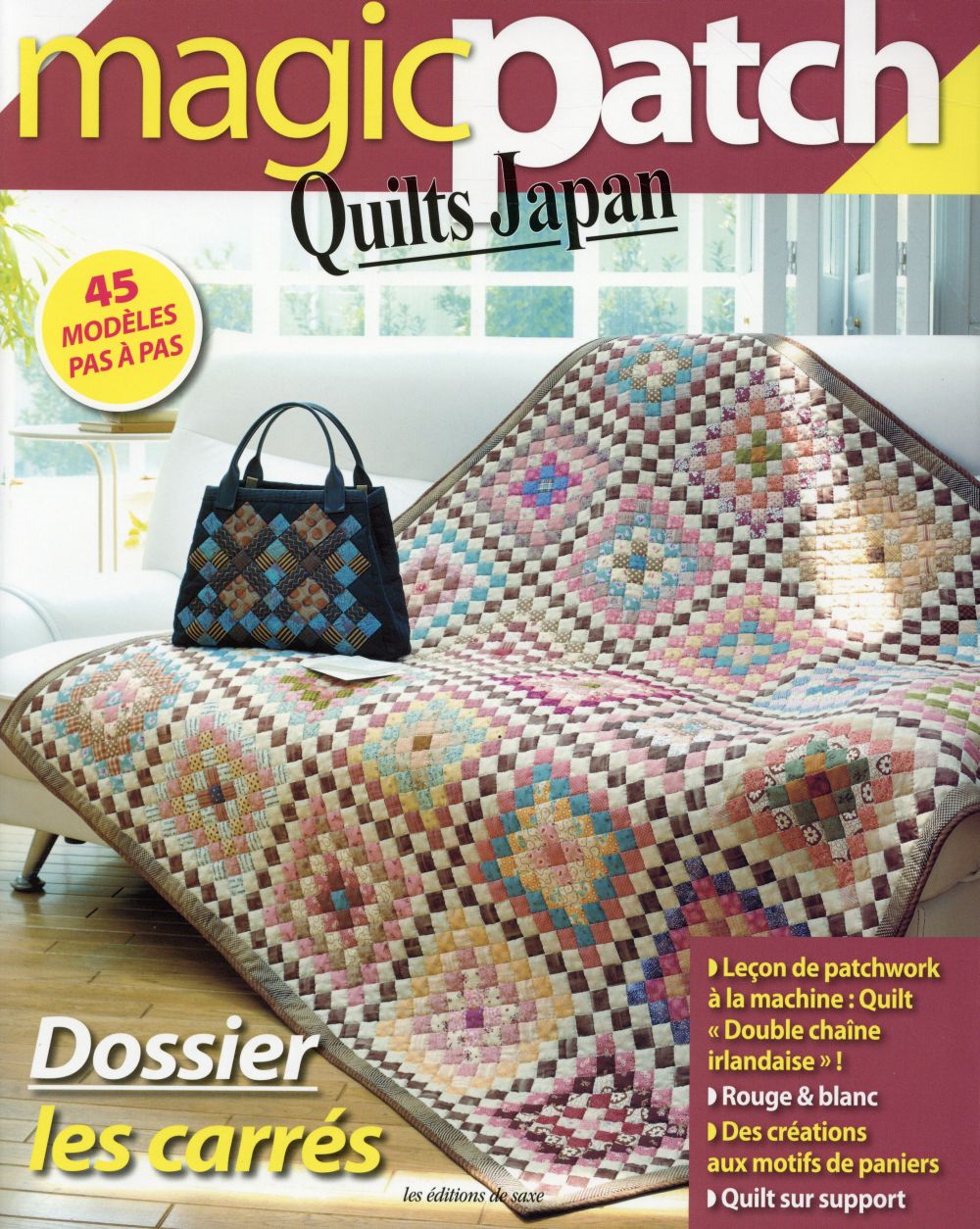 Magic patch Quilts Japan N° 3 : Dossier : les carrés