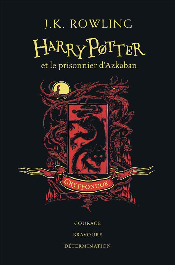 Harry Potter Tome 3 : Harry Potter et le prisonnier d'Azkaban (Gryffondor). Edition collector