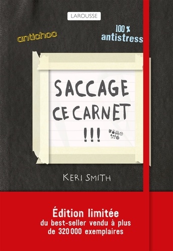 Saccage ce carnet !!! Edition limitée