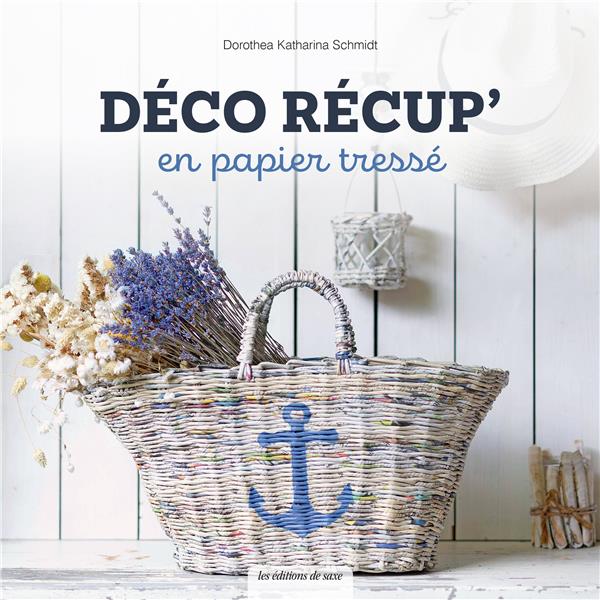 Déco récup' en papier tressé