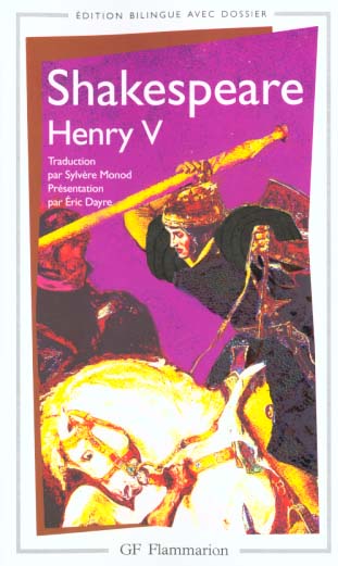Henry V. Edition bilingue français-anglais