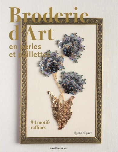 Broderie d'art en perles et paillettes