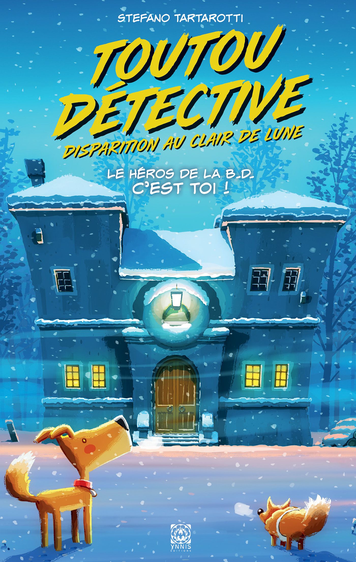 Toutou détective Tome 2 : Disparition au clair de lune. Le héros de la B.D. c'est toi !