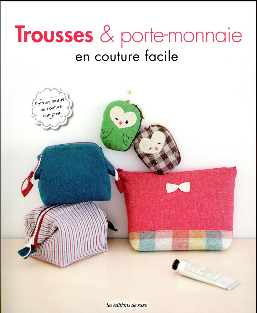 Trousses et porte-monnaie en couture facile