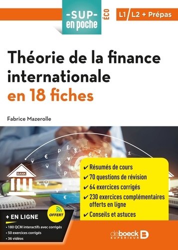 Théorie de la finance internationale en 18 fiches. L1, L2 Prépas