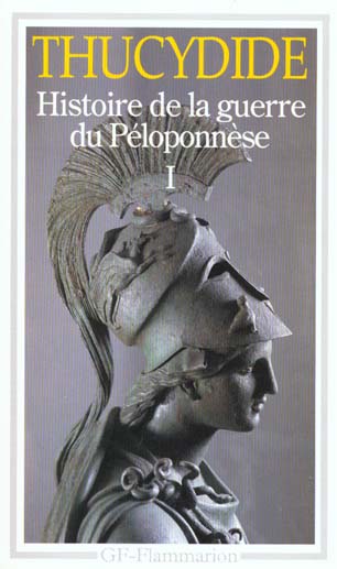 Histoire de la guerre du Péloponnèse. Tome 1